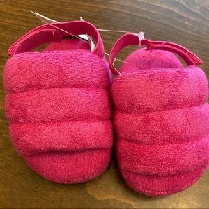 NWT Baby Towel Terry Sandals-6/12 Month